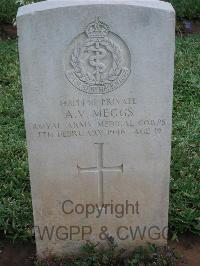 Dar Es Salaam War Cemetery - Meggs, Albert Victor